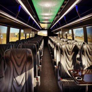 40 Passengers Motor Coach Interior