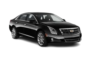 Greeley black Cadillac XTS executive sedan